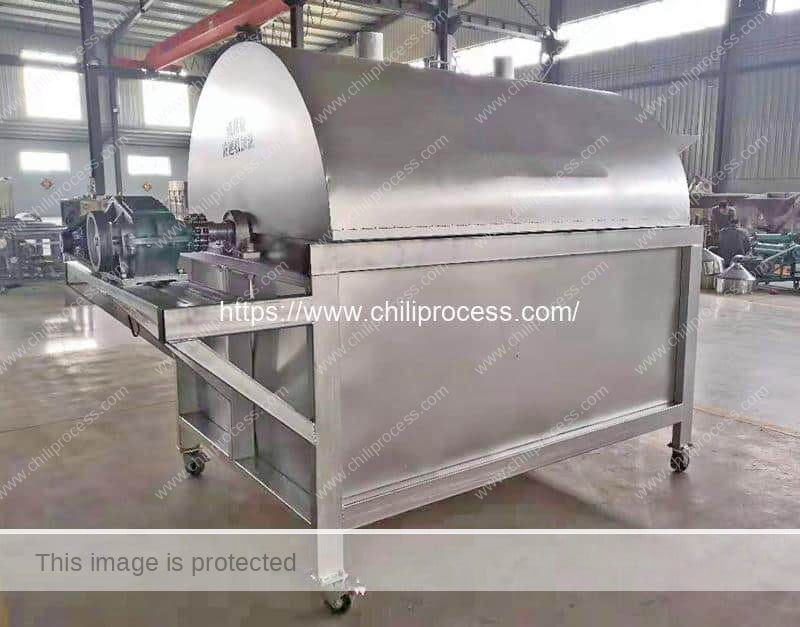 Natural-Gas-Heating-Chili-Roasting-Machine