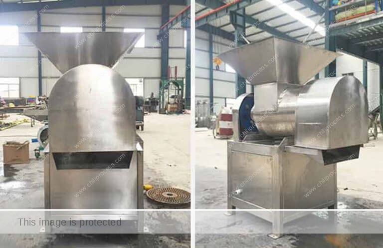 Stainless Steel Crushed Red Pepper Flakes Machine - Chili Processing