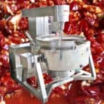 Automatic Planetary Stirring Chili Sauce Frying Pan