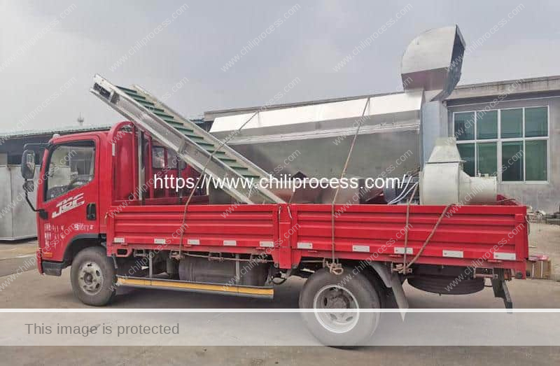 Automatic-Chili-Pepper-Dry-Cleaning-Machine-Delivery-for-Bangladesh-Customer