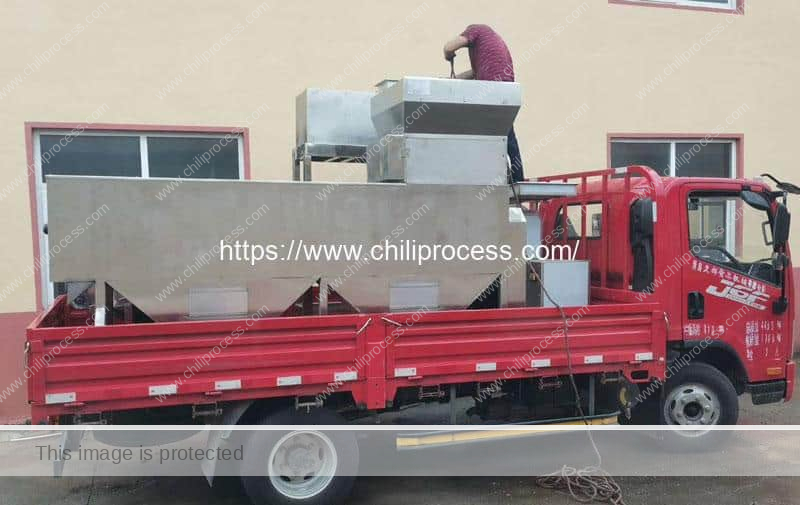 Stainless-Steel-Chili-Cutting-and-Seeds-Separator-Machine-for-Mexico-Customer